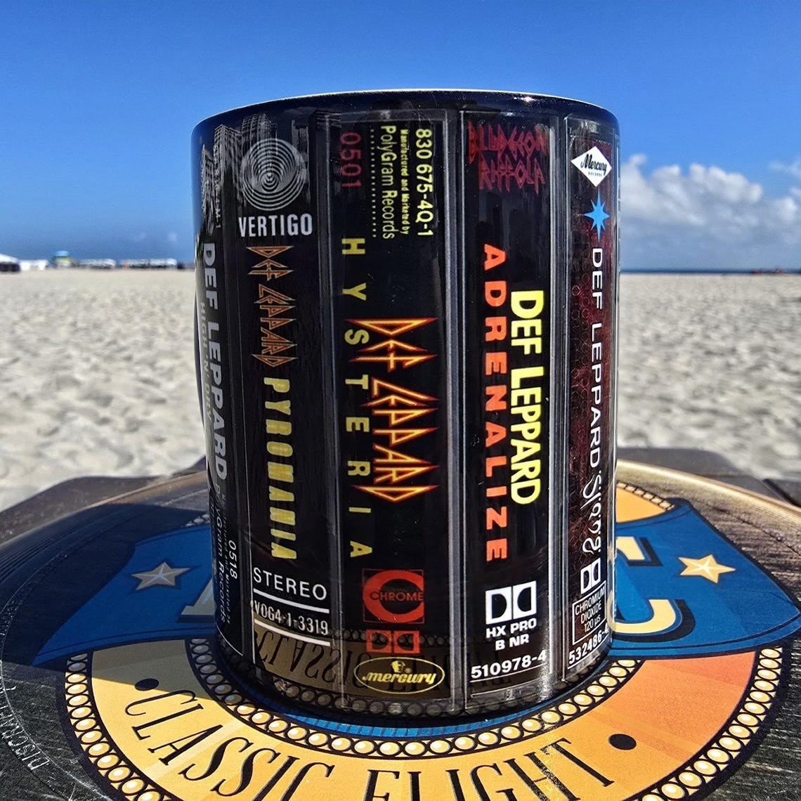 Classic Rock band Mug • Def Leppard Inspired by -Vintage Music Lover Gift