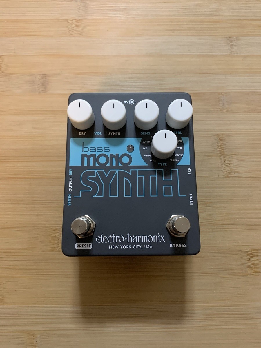 Electro-Harmonix Bass Mono Synth Pedal Synthesizer | eBay