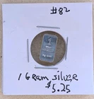 1 Gram Silver Bullion/ Ag Mint / American Flag Design