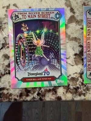 2025 TOPPS DISNEYLAND 70th SILVER SCREEN TO MAIN STREET TINKER