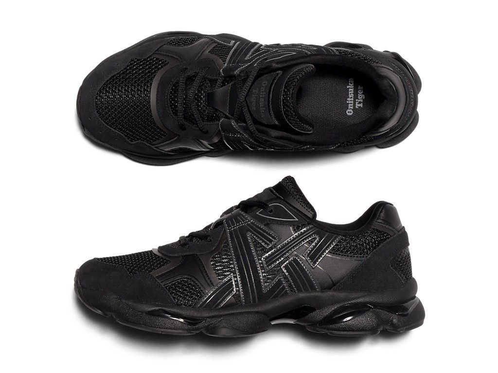 Onitsuka Tiger TIGRUN 1183C478 001 BLACK BLACK Men Shoes | eBay