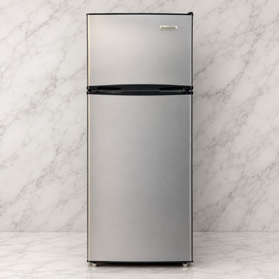 Frigidaire 7.5 Cu Ft Top Freezer Refrigerator, Apartment Size, Platinum