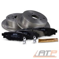 Bremsscheiben Ø286 Voll + BremsbelÄGe Hinten FÜR Subaru Outback AB BJ 09-