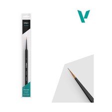 Vallejo Paint Brush Precision Round Synthetic 0 New