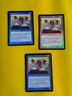 Gempalm Sorcerer x3  Wizard   LEGIONS (2003). OLD VINTAGE FOIL MTG 3 CARD