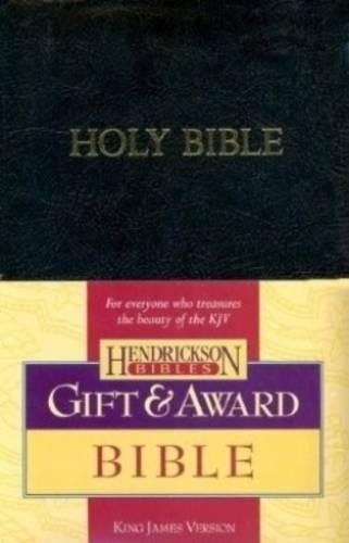 Подарочная библия издательства Hendrickson Publishers KJV (в кожаном переплете)
