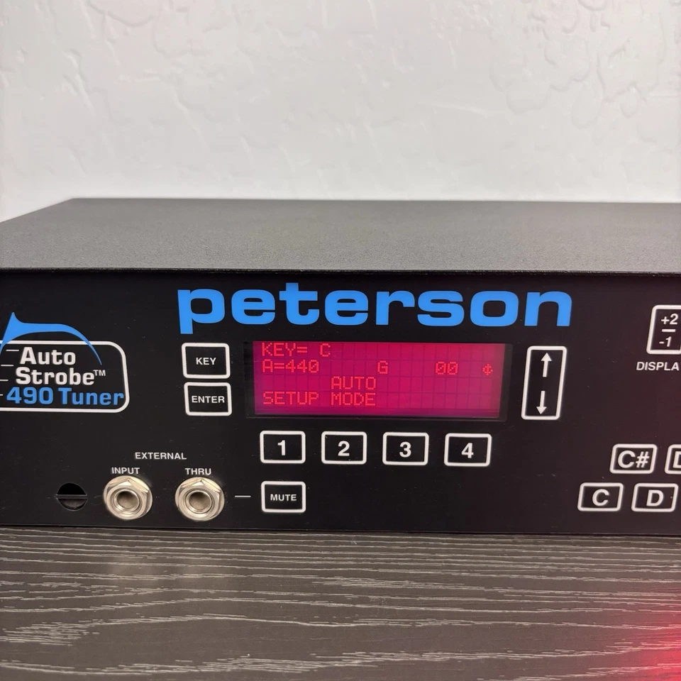 Sintonizador estroboscópico mecánico Peterson AutoStrobe 490 Foto 2 de 4