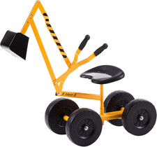 Albott Ride on Sand Digger Excavator Toys  Kids Excavator Ride on Beach Toys, O