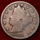 1893 Philadelphia Mint Liberty Nickel — photo 1