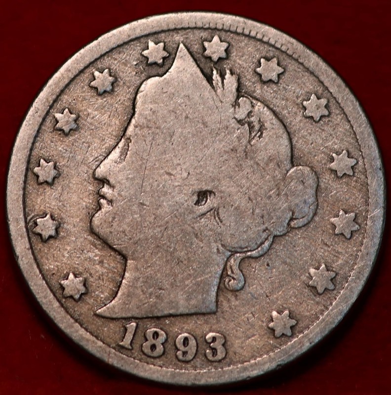 1893 Philadelphia Mint Liberty Nickel