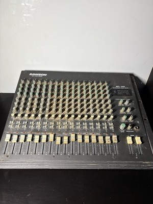 SAMSON MPL 1640 16 Channel PRO Audio Mixer, NO Chord, Tested/Works (READ)