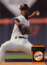 Pedro Martinez 1994 Donruss 526 San Diego Padres Rookie Baseball Card
