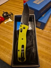 EDC AXIS  KNIFE  MEDIATOR * NEON YELLOW   & BLACK * READ DESCRIPTION 