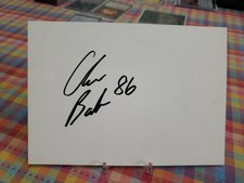 Chris Baker New York Jets Auto Guaranteed W proof 8-5-2023 H.O.F ENSHRINEMENT