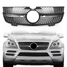 Kühlergrill Frontgrill Grill Schwarz für Mercedes X164 GL320/350 2007-2012 Kühlergrill Frontgrill Grill Schwarz für Mercedes X164 GL320/350 2007-2012
