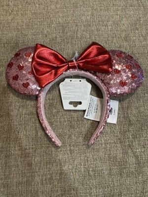 2026 Disney Parks Valentines Day Sequin Red Pink Hearts  display picture 3