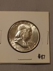1963 Franklin Half Dollar 90% Silver Coin — photo 1