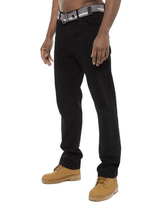 für Herren Designer Denim Jeans aus 100% Baumwolle mit normaler Passform, Gro...