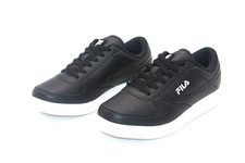 FILA A-LOW TRAINERS ATHLETIC SNEAKERS 3BM01159-013 BLACK/WHITE BIG KIDS SHOE