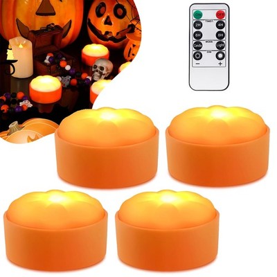Halloween Kürbis Lichter LED Jack-O-Lantern Lichter Flammlose Flackernde Kerzen
