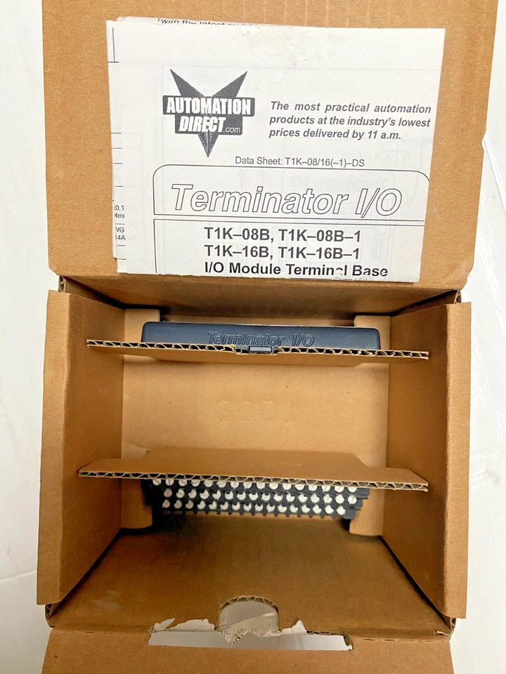New Automation Direct T1K-16B-1 Terminal I/O Base 3-Row 48 Pin 14AWG - New InBox - Image 2 of 2