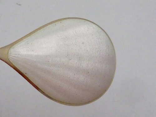 Vintage Kristian Hestenes Norway Sterling White Enamel Sugar Spoon 27141 - Picture 5 of 7