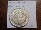 Photo of a 1920 Mexico 20 Centavos Silver from an eBay listing that sold on Jul 15, 2026