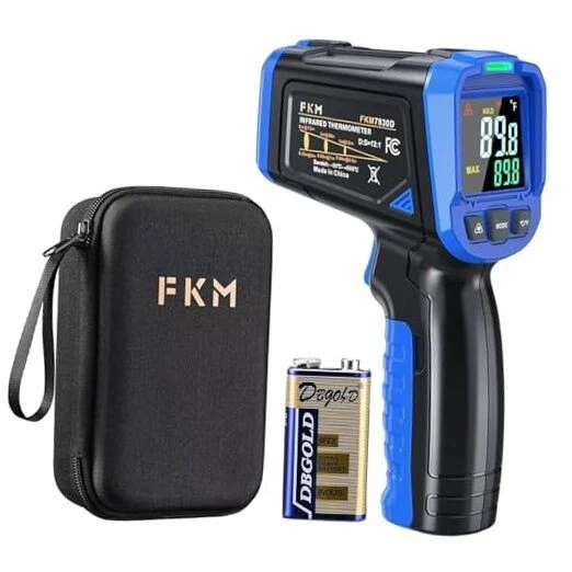 Infrared Blue Laser Thermometer - 58°F to 1112°F (-50°C to 600°C) - Non-Contact
Opens in a new windo
