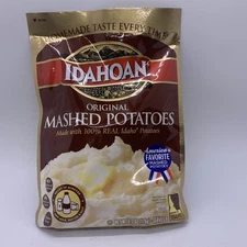 Idahoan Original Mash Potatoes 6.2 Oz Gluten Free No Artificial Dyes Or Flavors 