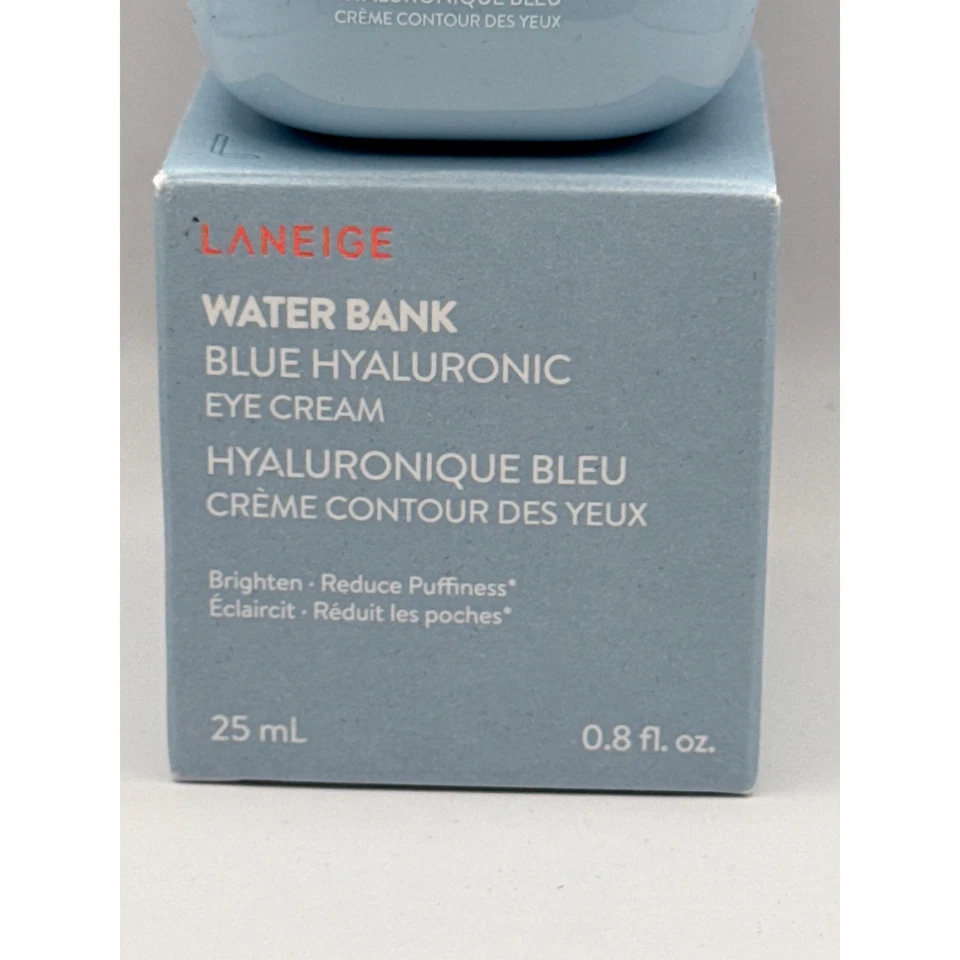 LANEIGE Banco de Agua Azul HA Crema de Ojos 25 ml. NUEVO EN CAJA RET $43 Foto 2 de 4
