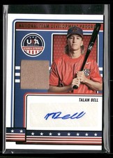 Talan Bell 2023 Panini USA Baseball Stars & Stripes National Team Development