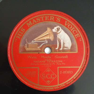  78rpm 12'' ''Mirella'' Gounod Conducted by PERCY PITT 2-053013 HMV