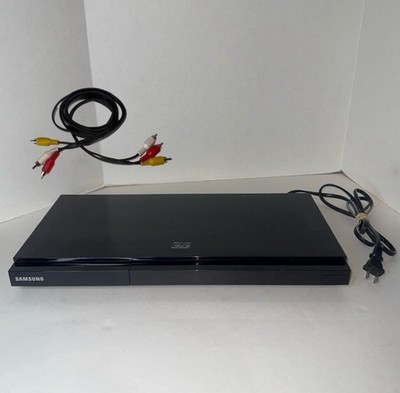 Samsung BD-D5500 Black Smart 3D Blu-Ray Player 1080p HDMI NO REMOTE (Tested) RCA
