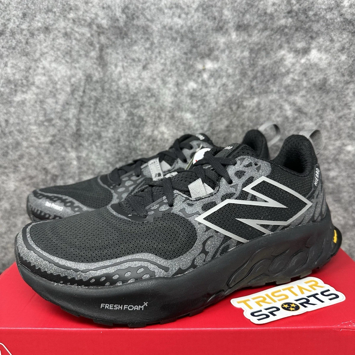 New Balance Fresh Foam X Hierro v8 Trail Shoes Black Grey Mens Size 14 Amazon.com: New Balance Men main image 4