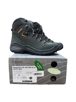 Renegade Evo GTX Mid Hiking Boots, Woman s Size 8, Graphite/Apricot, 321917-9675