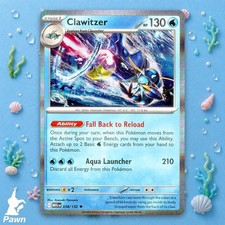 Clawitzer Holo 38/132 Mega Evolution Rare Pokemon TCG Card Single Raw Near Mint
