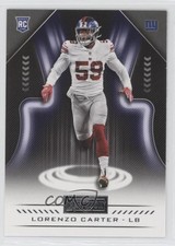 2018 Panini Playbook Rookies Lorenzo Carter #169 qn6