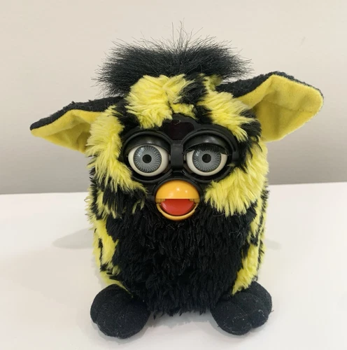 TOMY 1998 Furby Bumble Bee Black & Yellow - Works - Japanese