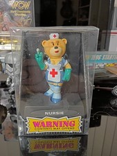 Bad Taste Bears Nursie Warning Contents May Offend Figurine China Sealed...
