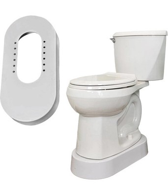 Toilevator TV300 Toilet Riser   500lb Capacity, Fits Standard Toilets, Brand New