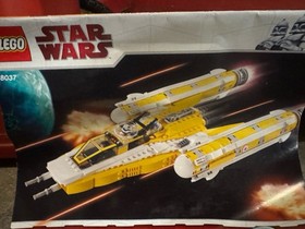 Star Ware LEGO 8037 Anakins Y-Wing Starfighter 100% Complete