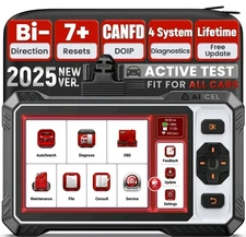 ANCEL FX6000 Bidirectional OBD2 Scanner 10+ Active Test & 7 Reset Services,Top🔥