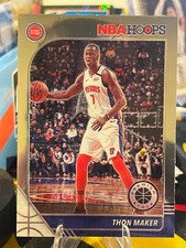 2019-20 Panini Hoops Premium Stock Basketball Thon Maker-#58. Detroit Pistons