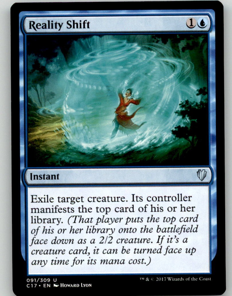 Reality Shift 91 Uncommon Commander 2017 Magic: The Gathering Lightly Played