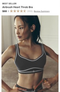 Alo Heart Throb Bra | eBay