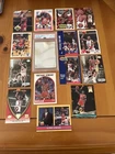 1989-1996 MICHAEL JORDAN BASKETBALL CARD LOT OF 15 INCL UD AWARD HOLO # AW1 PSA8