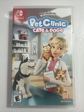 Pet Clinic Cats & Dogs Sur Nintendo Switch – Jeu Neuf Sous Blister, Simulation Vétérinaire