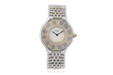 Cartier Ligne 21 acier / doré quartz montre pour femmes