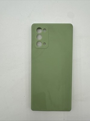 for Samsung Galaxy Note 20 Case Green, Scratch Resistant with Soft Touch