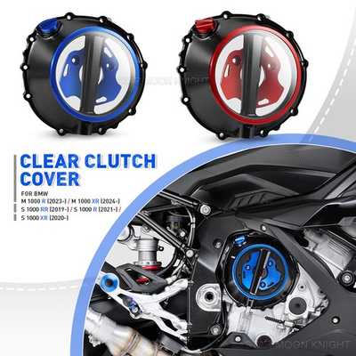 #ad #ad M1000XR Engine Pressure Guard For BMW S 1000 RR S 1000XR Aluminum Clutch Cover $378.00